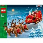 LEGO - 40499 Iconic Schlitten des Weihnachtsmanns, Konstruktionsspielzeug