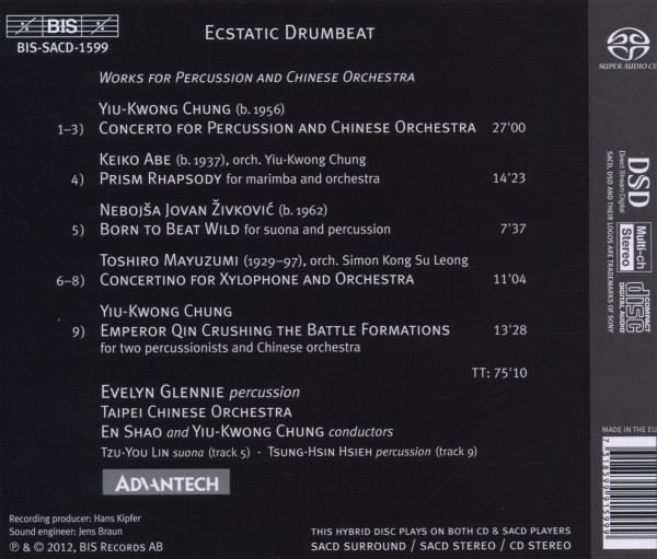 Glennie/ Shao/ Chung/ Taipei Chinese Orchestra 1
