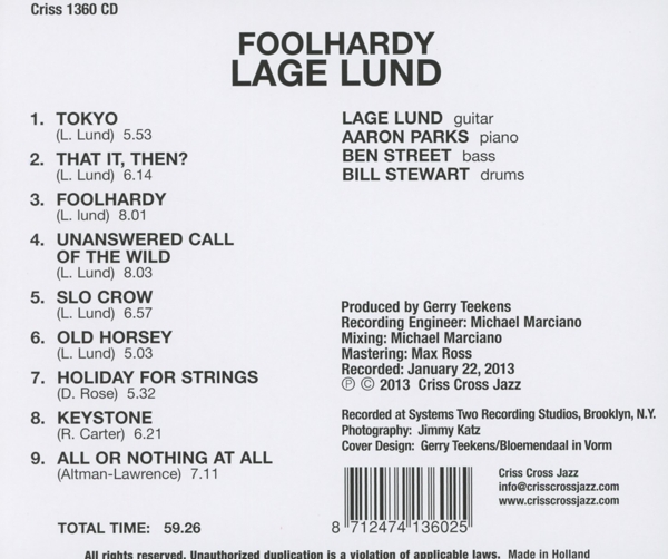 Foolhardy 1