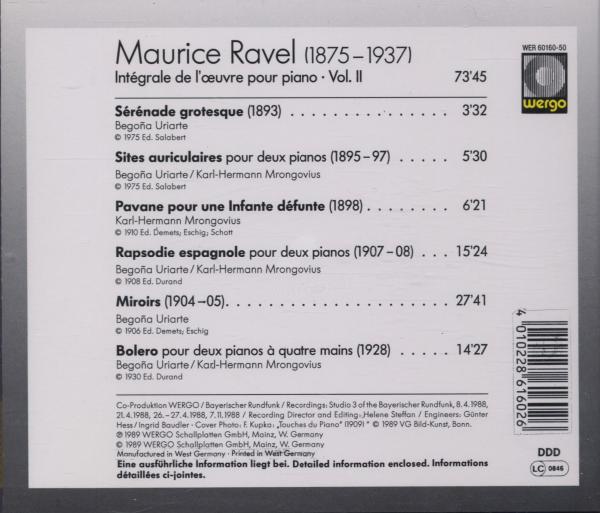 L\'integrale de l\'oeuvre pour piano-Vol.2 1