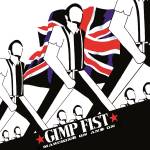 Gimp Fist - Marching On And On (clear w/ blue'n' black splatte