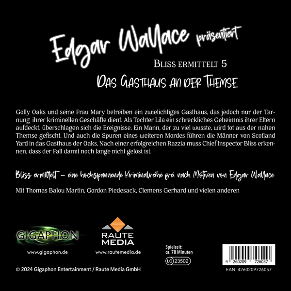 Edgar Wallace 05 - Das Gasthaus An Der Themse 1