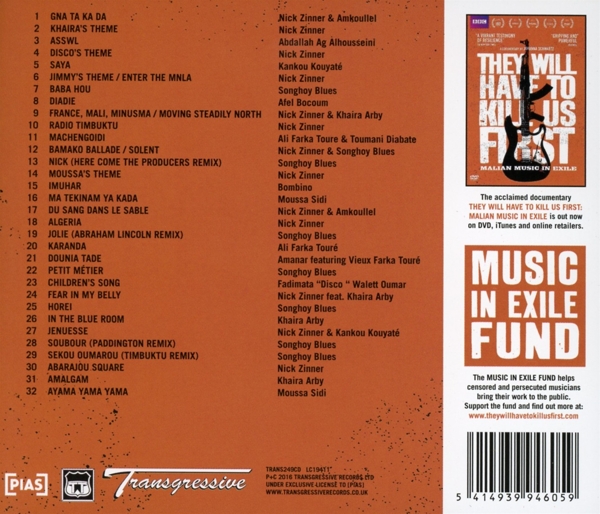 They Will Have To Kill Us First/ OST 1