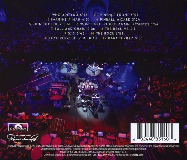 The Who With Orchestra: Live At Wembley (1CD) 1