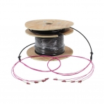 Synergy 21 Kabel, Dosen, Etc. - Synergy 21 S217067 Glasfaserkabel 180 m 4x LC U-DQ(ZN) BH OM4 Pink (S217067)