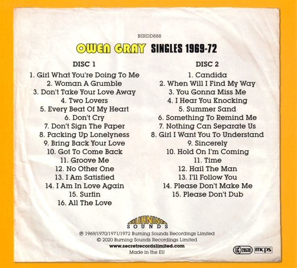 Singles 1969 - 1972 1