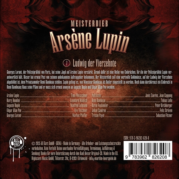 Lupin 07: Ludwig Der Vierzehnte 1