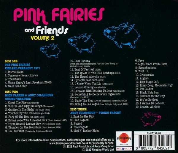 Pink Fairies And Friends Vol.2 (3CD Box) 1