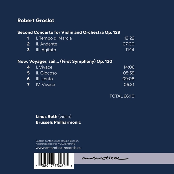 Now, Voyager, sail (Sinf.1)/ Violinkonzert 1