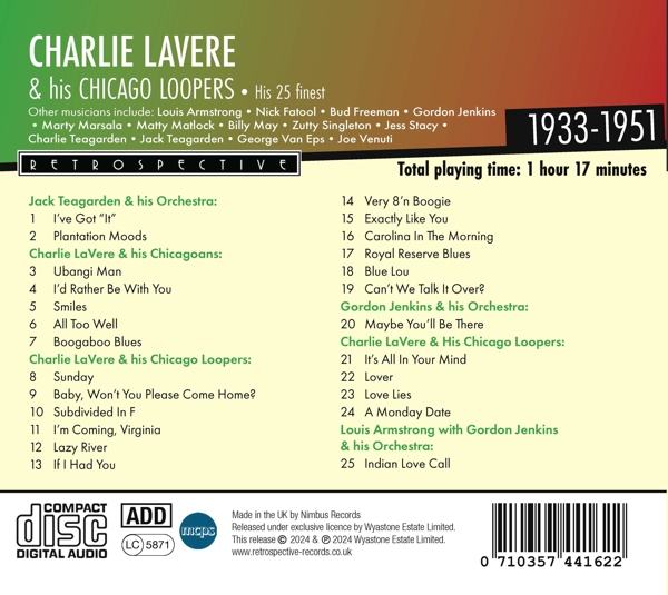 Charlie LaVere & his Chicago Loopers 1