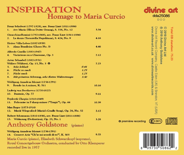 Inspiration-Homage to Maria Curcio 1