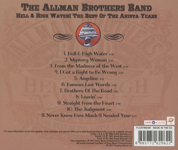 Best Of The Arista Years-Hell & High Water 1