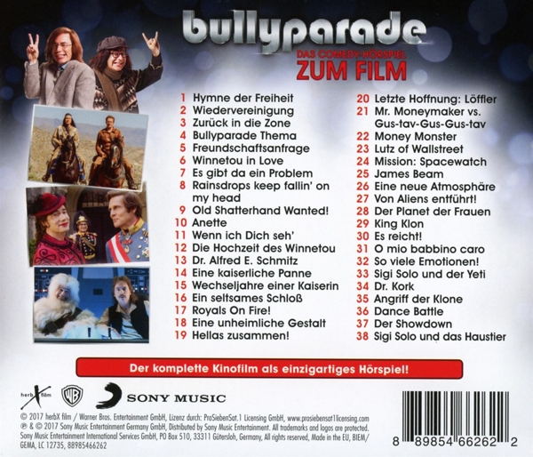 Bullyparade - Das Comedy-Hörspiel zum Film 1