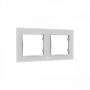  "Shelly- Accessories"Wall Frame 5, 10cm (2")  Wall Switch Frame 2-way  White (WF2_white)-Shelly-Hardware/Electronic"