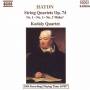 Haydn / Kodaly Quartet - String Quartets Opus 74, 1-3