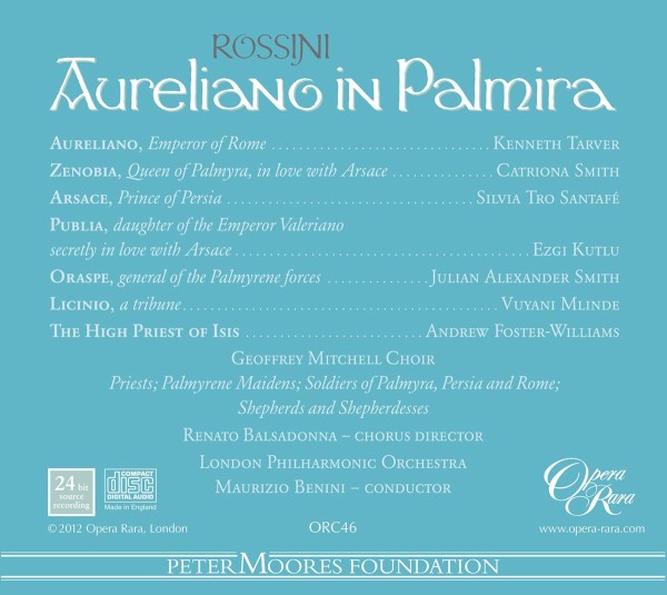 Aureliano in Palmira 1