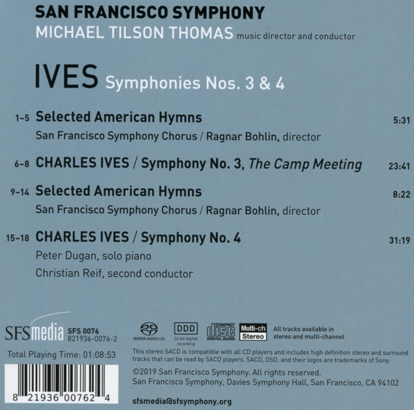 San Francisco Symphony / Michael Tilson Thomas 1
