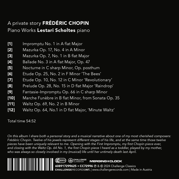 A Private Story - Frederic Chopin Piano Works 1