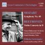 Mozart, Beethoven, Karajan - Sinfonie 40/Violinkonzert