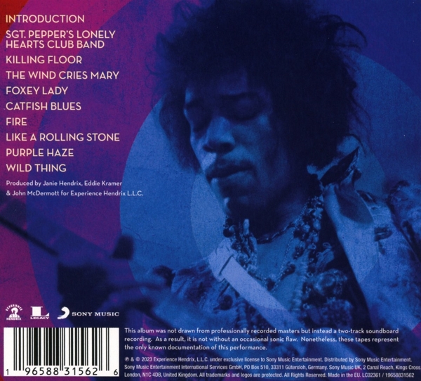 Jimi Hendrix Experience: Live At The Hollywood Bow 1