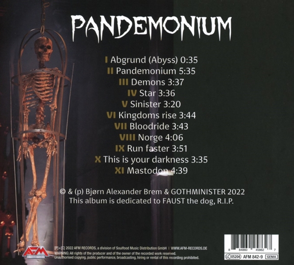 Pandemonium (Digipak) 1