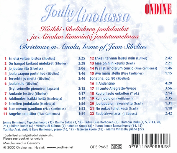 Christmas in Ainola 1