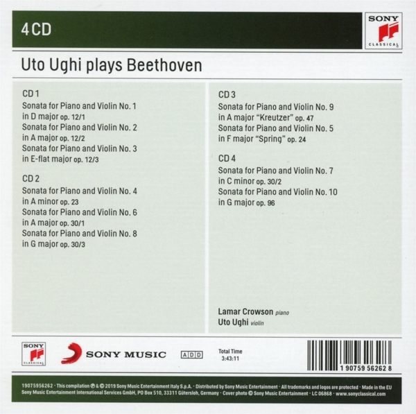 Uto Ughi Plays Beethoven Violin Sonatas 1