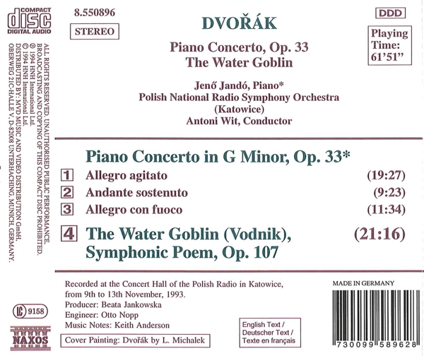 Klavierkonzert op.33/ Wasserman 1