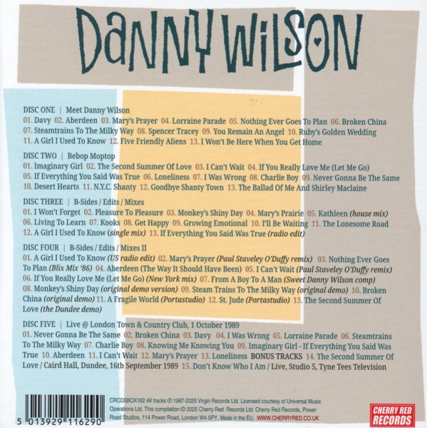Complete Danny Wilson (5CD Boxset) 1