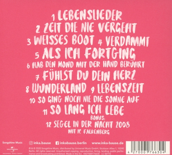Lebenslieder 1