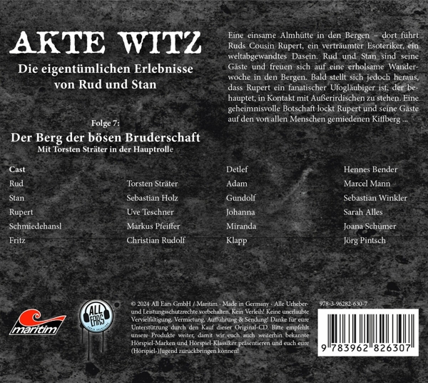 Akte Witz 07: Der Berg Der Bösen Bruderschaft 1