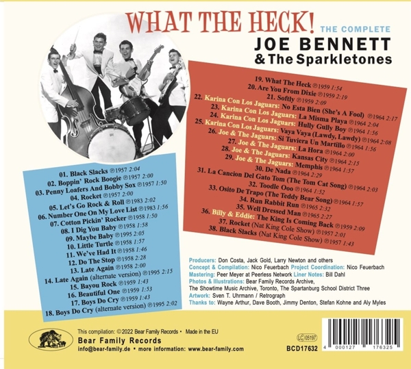 What The Heck!-The Complete Joe Bennett & The Sp 1