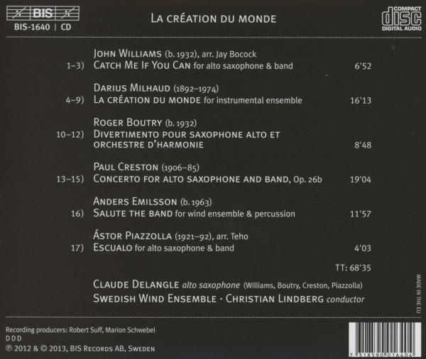 La Creation du Monde 1