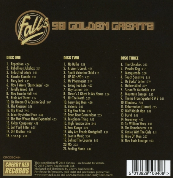 58 Golden Greats-Including All The Hits (3CD) 1