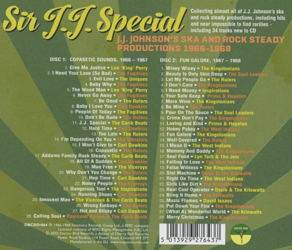 Sir J.J.Special-Ska And Rock 1966-68 (2CD) 1