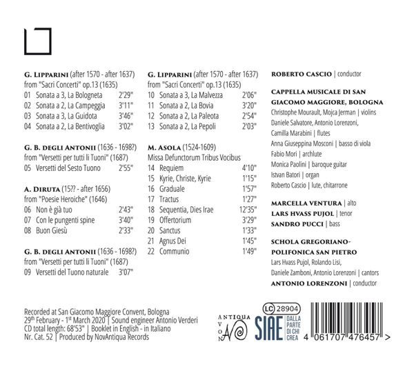 Divi Augustini Musici-Musik der Augustinermönche 1