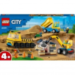 LEGO City 60391 Baufahrzeuge und Kran m - LEGO City 60391 Baufahrzeuge und Kran m