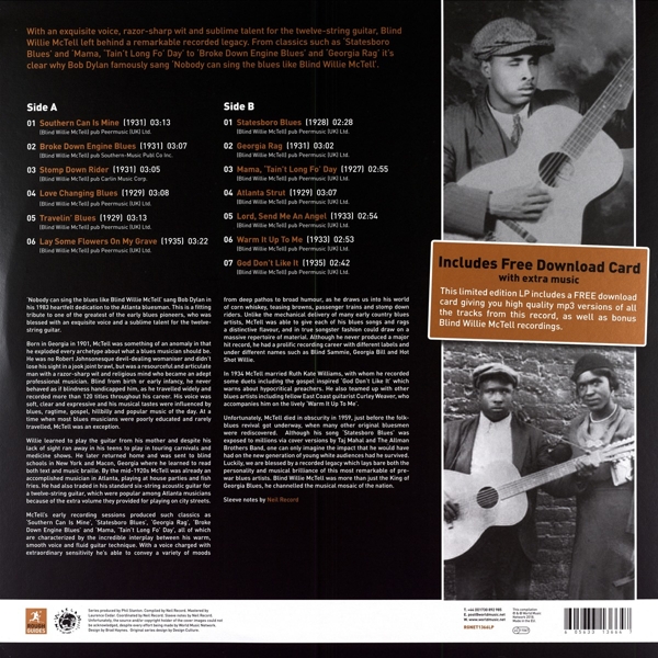 Rough Guide: Blind Willie Mctell 1