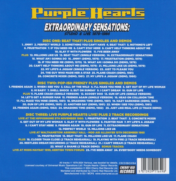 Extraordinary Sensations-Studio & Live 1979-1986 1