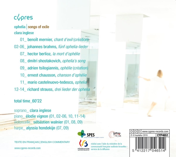 Ophelia-Songs of Exile 1