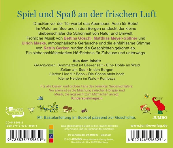 Bobo Siebenschläfer. Draußen ist es schön! 1