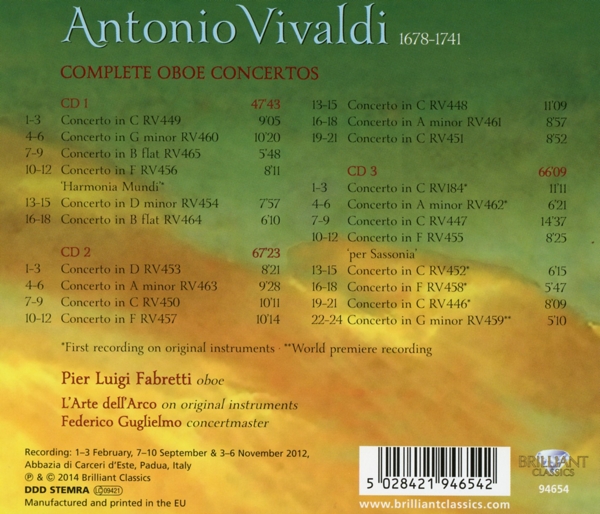 Complete Oboe Concertos 1