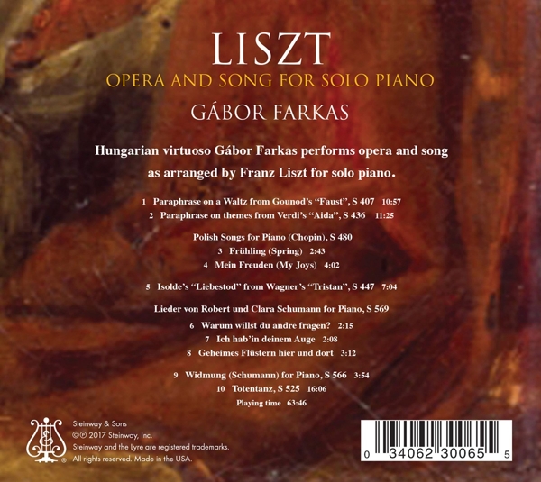 Opern-und Liedparaphrasen 1