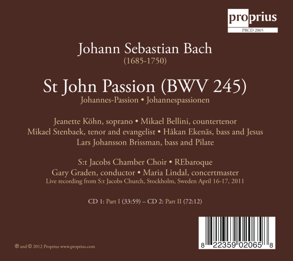 Johannes-Passion 1