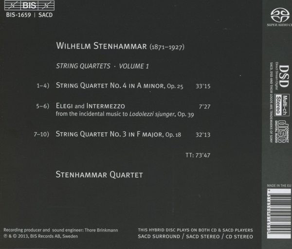 Stenhammar Quartet 1