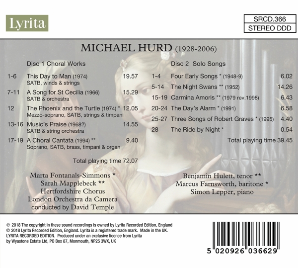 Choral Music Vol.2/ Complete Solo Songs 1