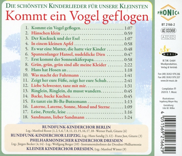 Kommt ein Vogel geflogen 1