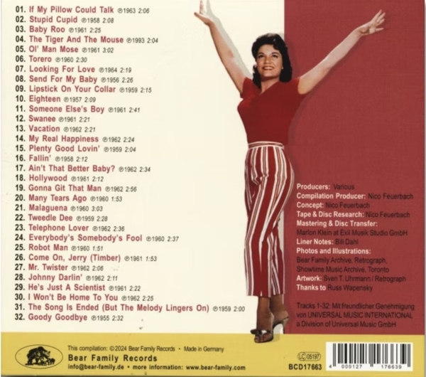 On The Dancefloor With Connie Francis (CD) 1