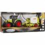 L Sz Traktor M. Rundballenpresse & Frikt. S - SZ Traktor with round baler, L&S, frict.