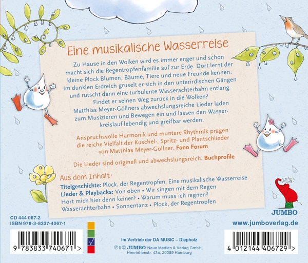 Plock, Der Regentropfen.Eine Musikalische Wasserr 1